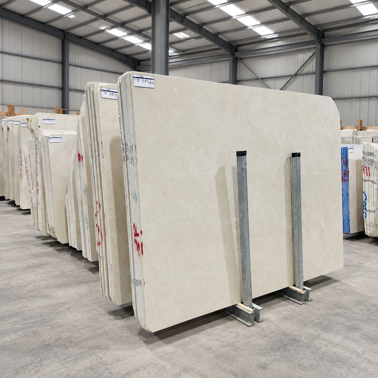 Crema Royal Beige slabs in stock