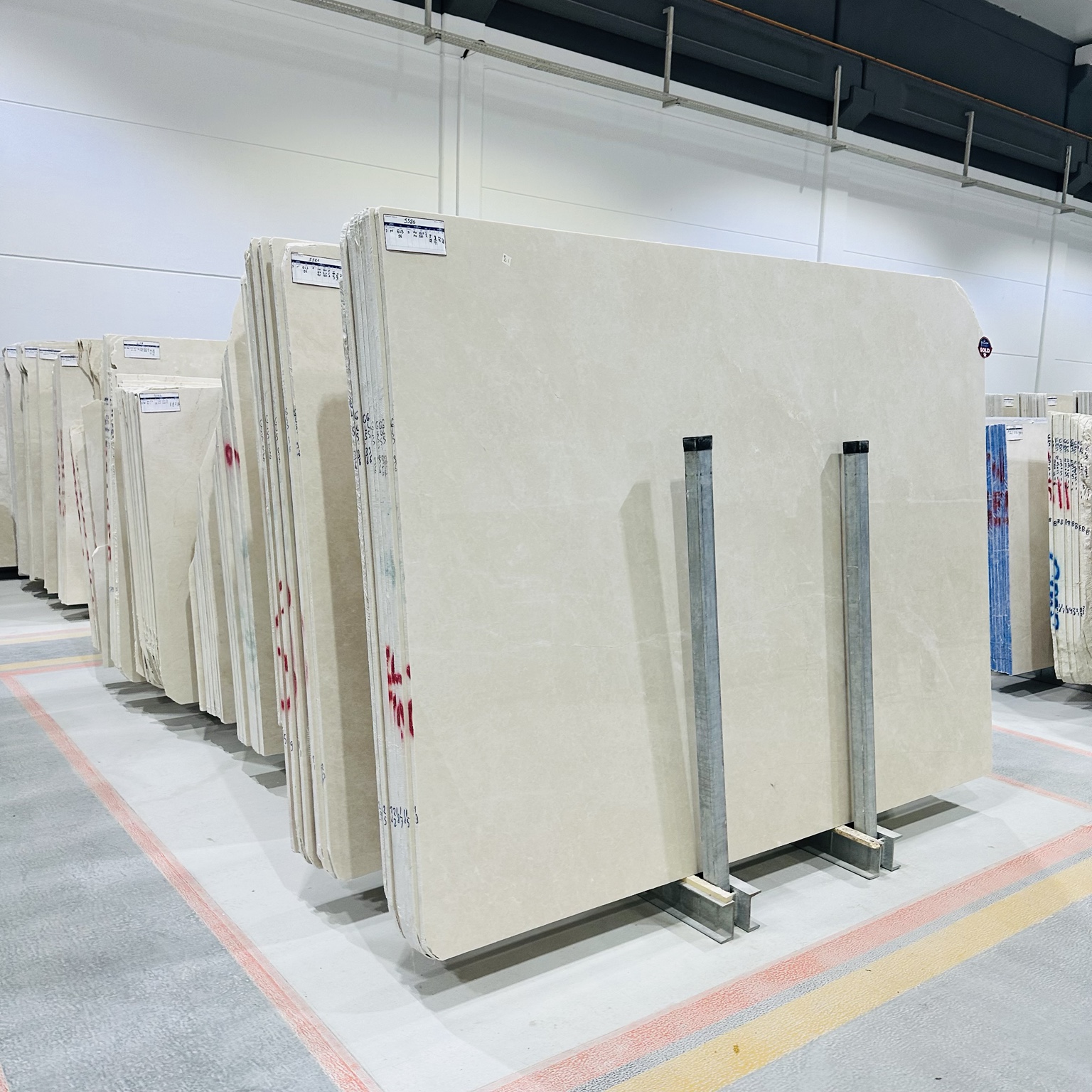 Crema Royal Beige slabs in stock