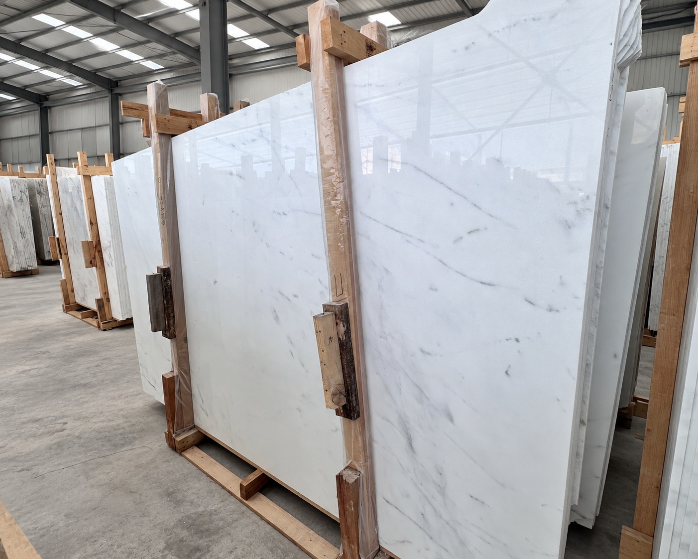 Ibiza White Muğla marble slabs